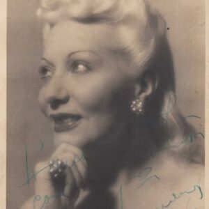 Fotografia con dedica autografa.