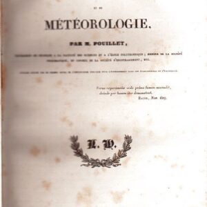 ÉLÉMENS DE PHYSIQUE EXPÉRIMENTALE ET DE MÉTÉOROLOGIE.
