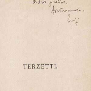 Invio autografo firmato.